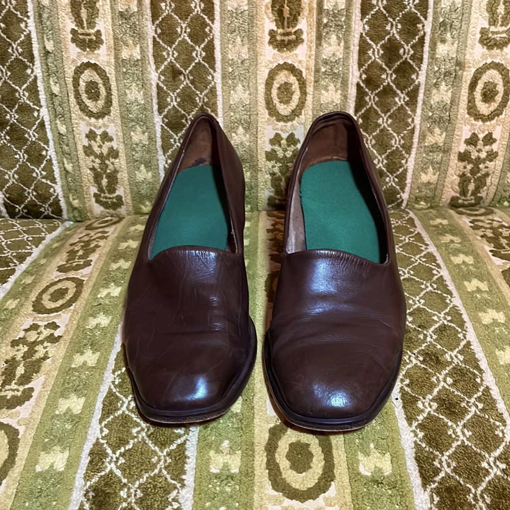 Brown Walking Heels